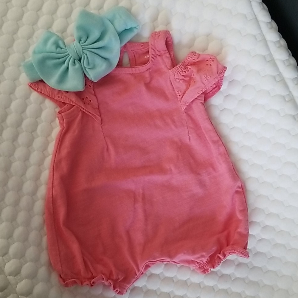 Carter's Cold Shoulder Romper